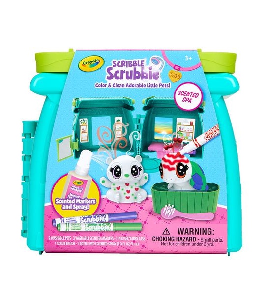 Crayola Scribble Scrubbie Pets Scented Spa