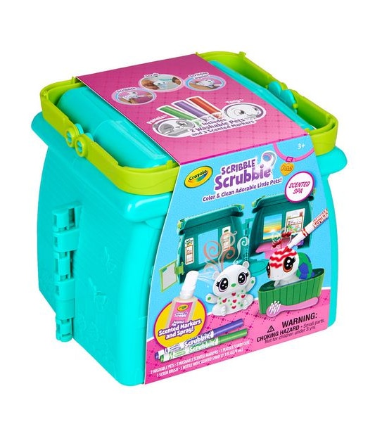 Crayola Scribble Scrubbie Pets Scented Spa
