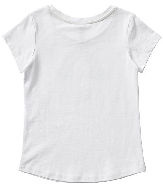 Short Sleeve Sequin Rainbow T-Shirt