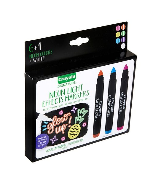Crayola Signature Neon Light Effects Markers