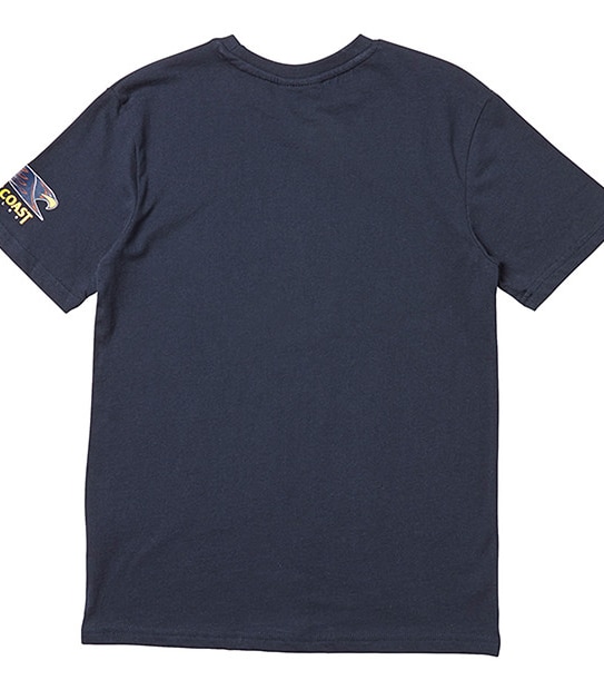 AFL West Coast Eagles Youth Batman Short Sleeve T-Shirt