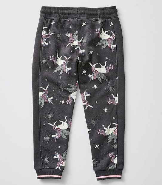 Glitter Print Trackpants