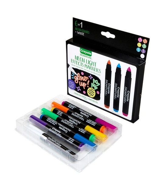 Crayola Signature Neon Light Effects Markers