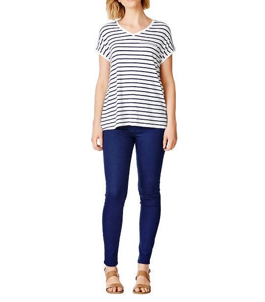 Zip Detail T-Shirt