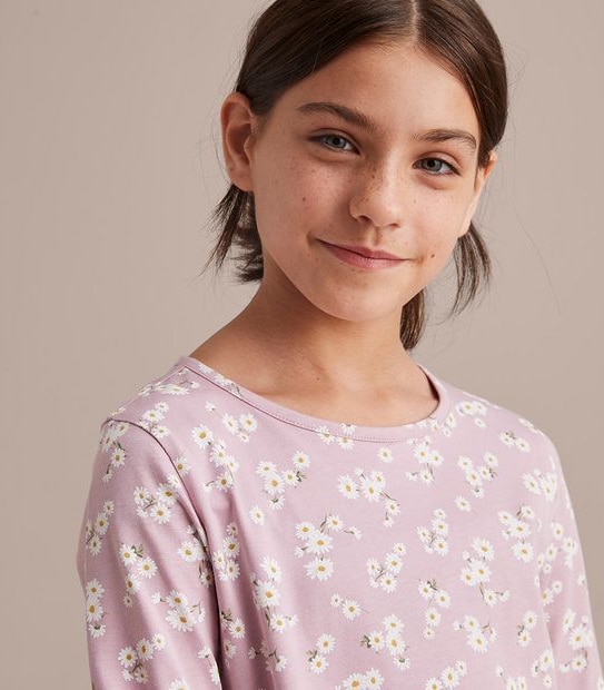 Long Sleeve Print Dress Target Australia