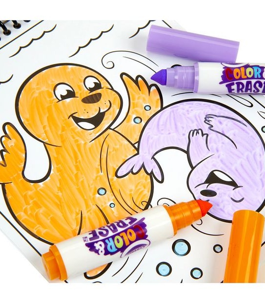 Crayola Colour N Erase Reusable Activity Pad - Under the Sea