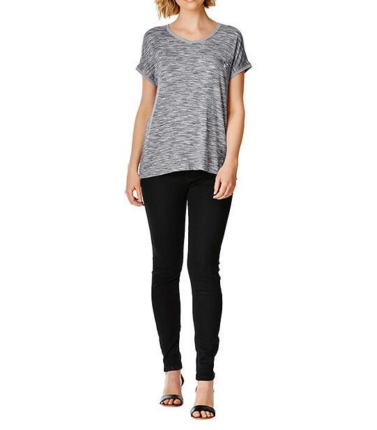 Zip Detail T-Shirt