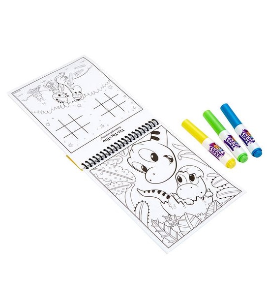Crayola Colour N Erase Reusable Activity Pad - Dinosaurs