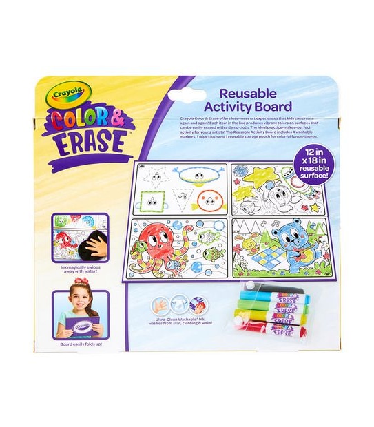 Crayola Colour N Erase Reusable Activity Board