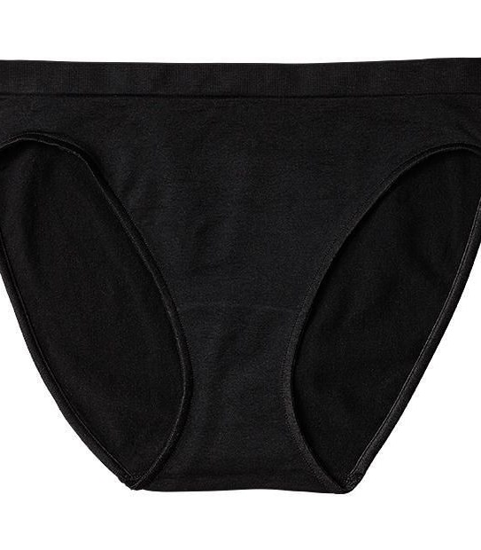 2 Pack Seamfree High Cut Briefs - Black