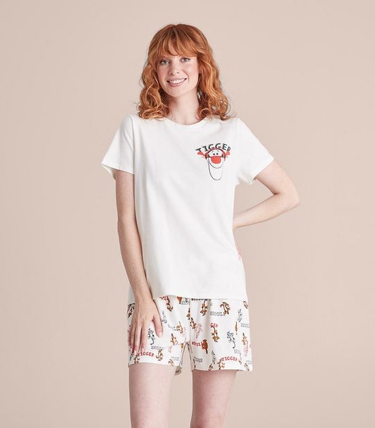 Womens Disney Tigger Matching PJ Set