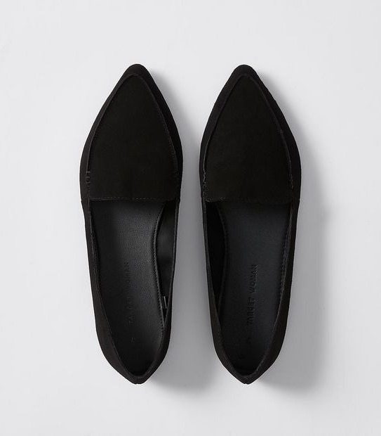 Womens Fontaine II Suede Leather Loafers