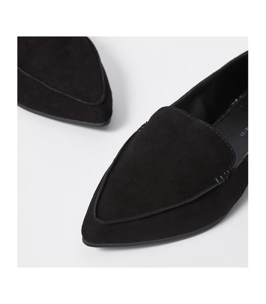 Womens Fontaine II Suede Leather Loafers