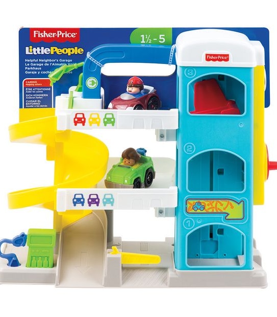 Fisher-Price Little People Wheelies Garage