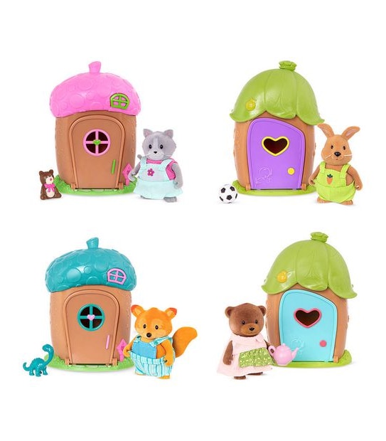 Lil Woodzeez - Mini Acorn House Surprise Figurine Playset - Assorted*