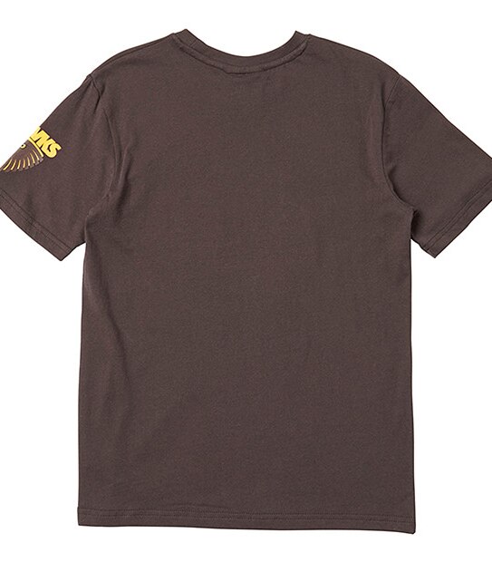 AFL Hawthorn Hawks Youth Batman Short Sleeve T-Shirt