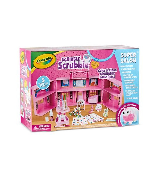 Crayola Scribble Scrubbie Pets Super Salon
