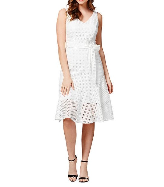 Broderie Lace Dress