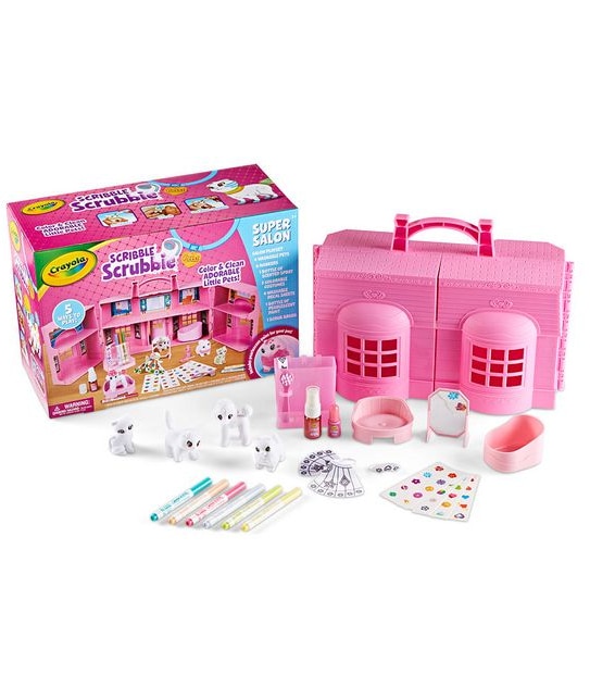 Crayola Scribble Scrubbie Pets Super Salon
