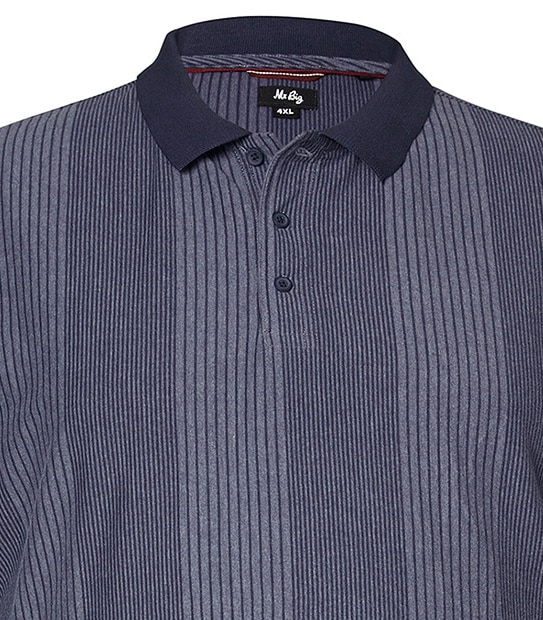 Men's Mr Big Polo Shirt - Blue