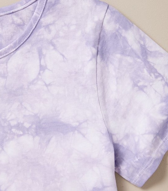 Tie-Dye Drop Hem Dress