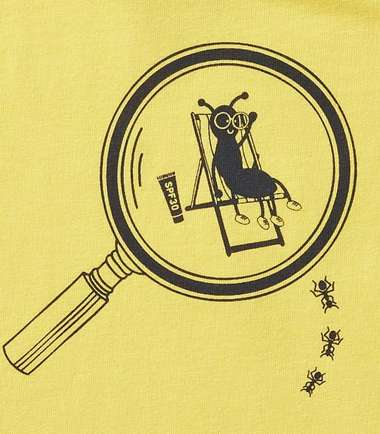 Baby Short Sleeve Magnifying Glass T-Shirt