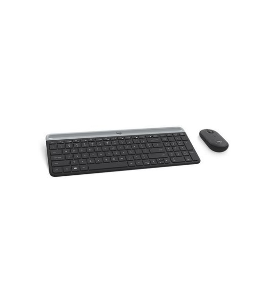 Logitech Graphite Keyboard and Mouse - MK470