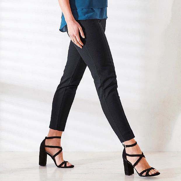 Ankle Grazer Zip Detail Pants Ankle Grazer Zip Detail Pants