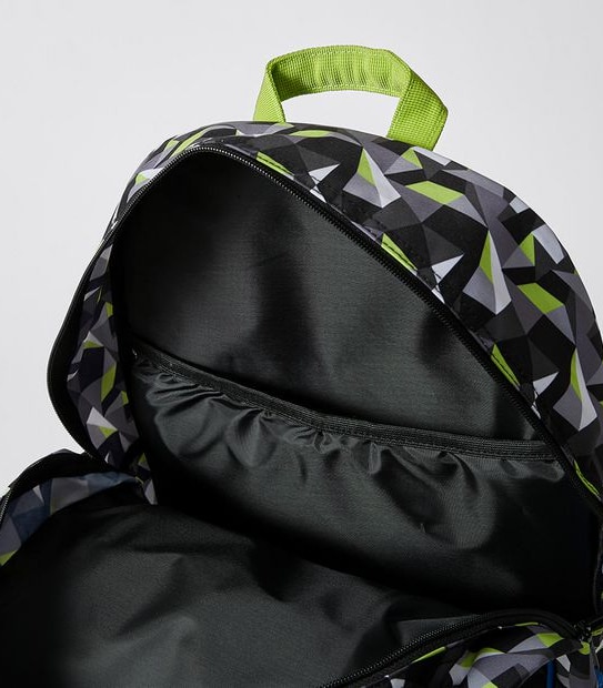 Kids Geometric Print Backpack - Multi