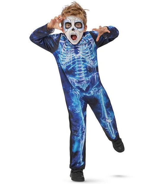 Halloween Kids Skeleton Costume
