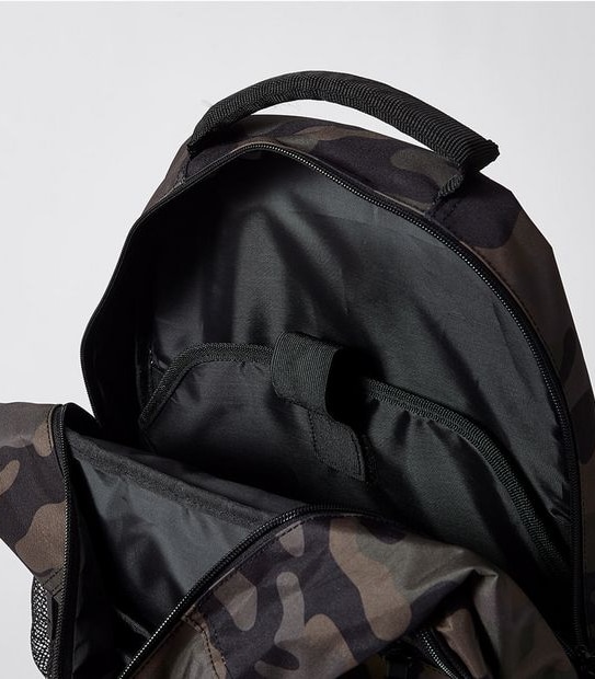 Kids Camouflage Print Backpack - Green