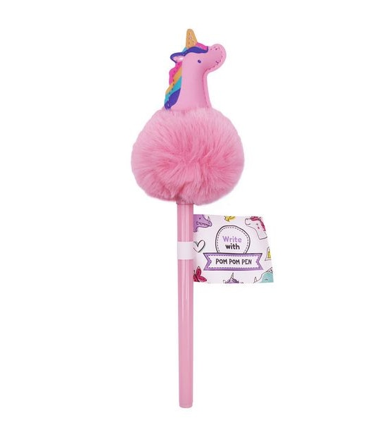 Unicorn Pom-Pom Pen