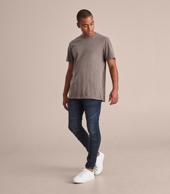 Commons Biker Denim Jogger Pants