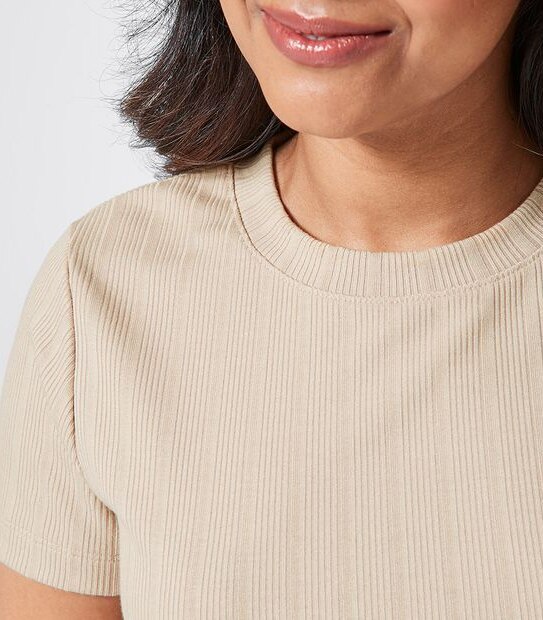 Dannii Minogue Petites Rib T-Shirt