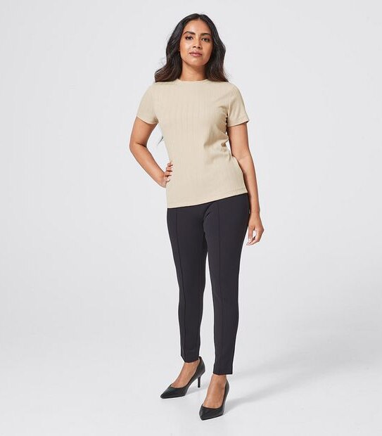 Dannii Minogue Petites Rib T-Shirt