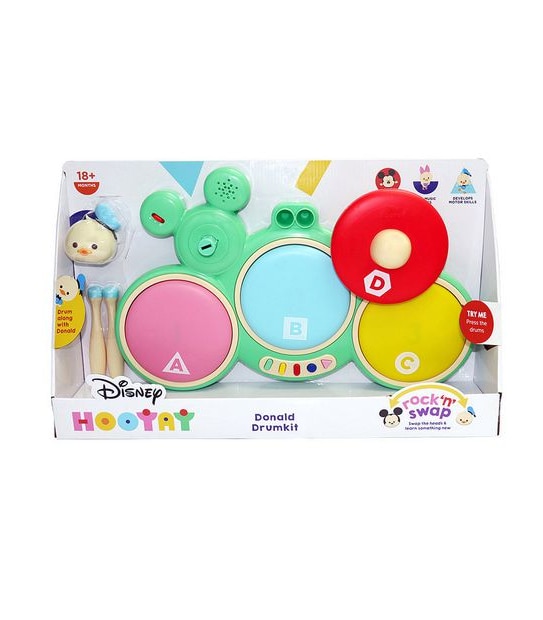Disney Hooyay Rock n' Swap Donald Drumkit