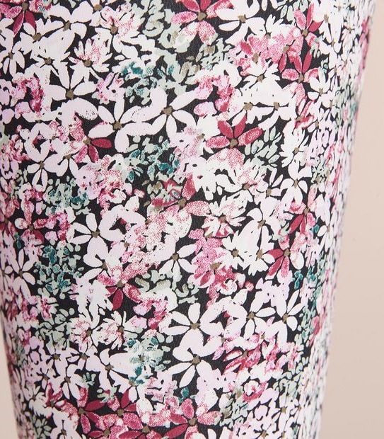 Active 7/8 Length Fashion Print Tights