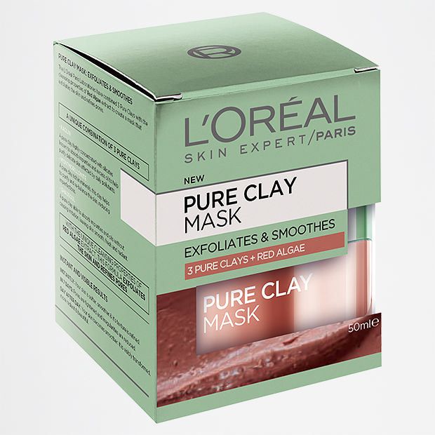 L'Oréal Paris Pure Clay Exfoliating Red Algae Mask L'Oréal Paris Pure Clay Exfoliating Red Algae Mask