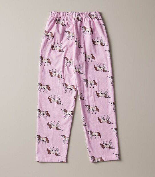 Organic Cotton Flannelette Unicorn Pyjama Set
