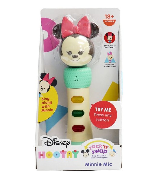 Disney Hooyay Rock n' Swap Minnie Singalong Microphone