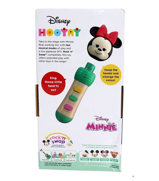 Disney Hooyay Rock n' Swap Minnie Singalong Microphone