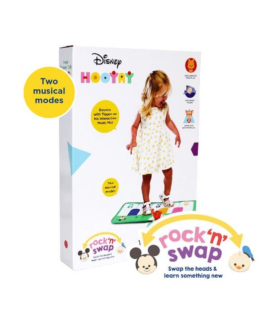 Disney Hooyay Rock n' Swap Tigger Musical Mat