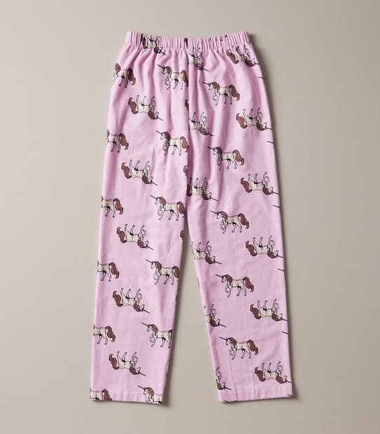 Organic Cotton Flannelette Unicorn Pyjama Set