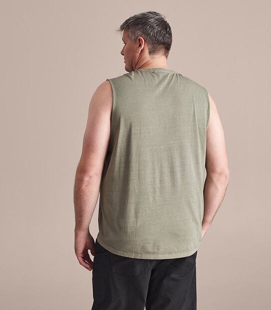 Mr Big Garment Dyed Tank Top
