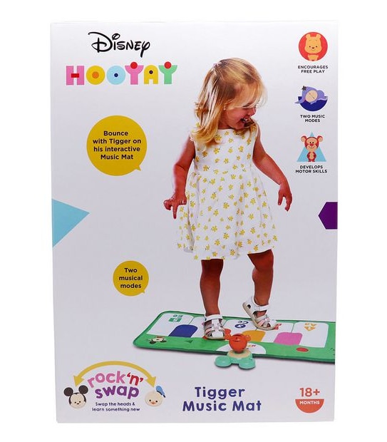 Disney Hooyay Rock n' Swap Tigger Musical Mat