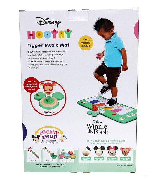 Disney Hooyay Rock n' Swap Tigger Musical Mat