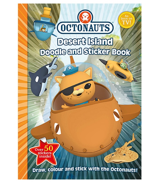 Octonauts Desert Island Doodle And Sticker Book