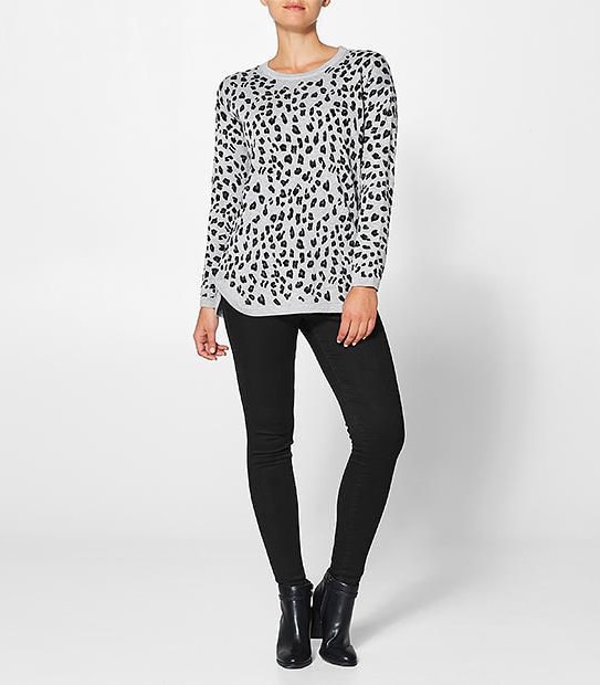 Animal Print Jumper