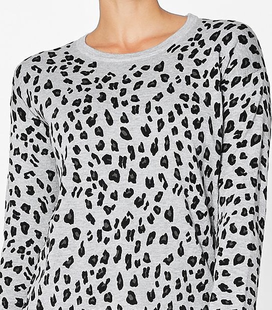 Animal Print Jumper