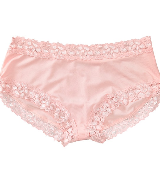 Microfibre Boyleg Briefs - Coral Blush 3 of 3
